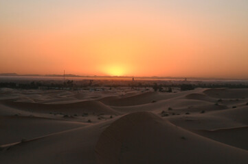 dunes de Merzouga (Maroc)
