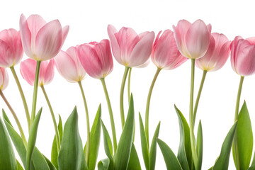Fototapeta premium Pink Tulips Floral Arrangement