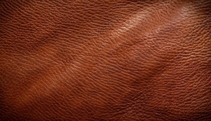 Fototapeta premium brown leather sheet texture can be use as background