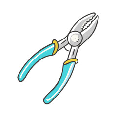 fishing pliers icon, fishing pliers vector illustration-simple illustration of fishing pliers, perfect for fishing pliers logos and icons