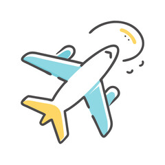 flight mode icon, flight mode vector illustration-simple illustration of flight mode, perfect for flight mode logos and icons