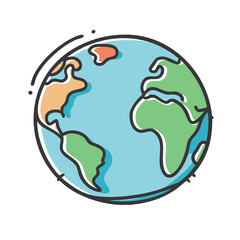 globe icon, globe vector illustration-simple illustration of globe, perfect for globe logos and icons