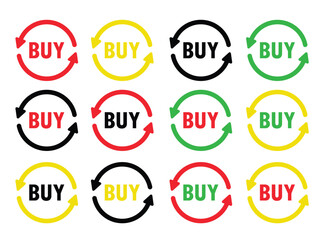 Buy sign icon contributor earnings symbol
