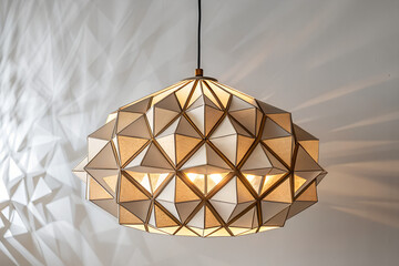 Elegant Geometric Pendant Light