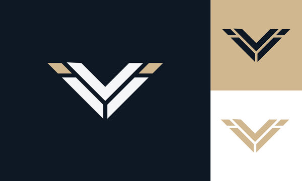 ivi monogram logo design