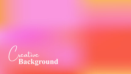 Vibrant Gradient Background Embracing Radiant Pink, Orange, and Bold Red Tones