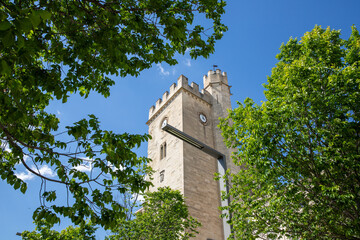 Avignon, tour horloge.