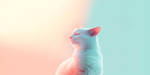 Fototapeta premium cat and mouse