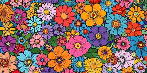 Colorful Floral Pattern