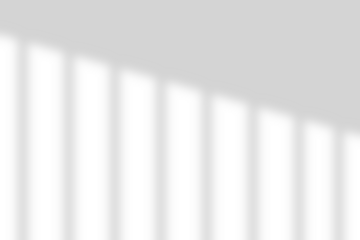 Diagonal window shadow overlay on transparent background. Realistic light and shadow effect for design. PNG element
