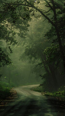 Obraz premium morning in the forest