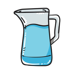water jug icon, water jug vector illustration-simple illustration of water jug, perfect for water jug logos and icons