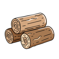 wood logs icon, wood logs vector illustration-simple illustration of wood logs, perfect for wood logs logos and icons
