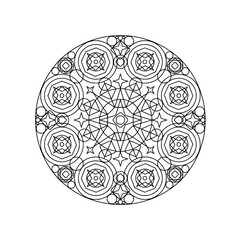 vector illustration of a decorative ornament
