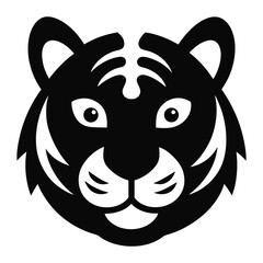 tiger head vector