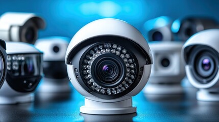 Surveillance cameras in focus