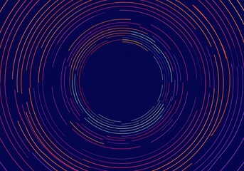 Cosmic Concentricity AI Generated