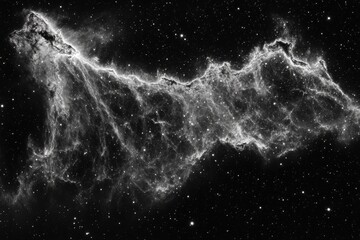 Cosmic nebula in deep space
