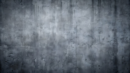 Fototapeta premium Rough Weathered Concrete Wall with Vertical Streaks and Grunge Texture for Urban Industrial Backgrounds