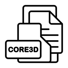 CORE3DFormat Icon