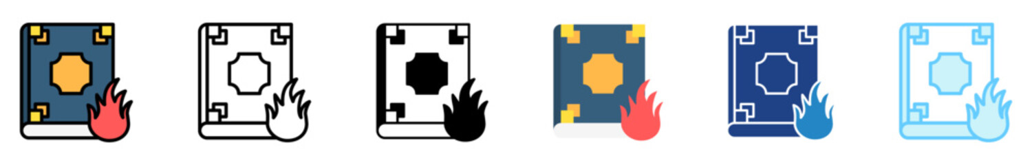 Best Seller multi style, mini illustration icon set. outline, flat, glyph, line color. vector for UI, UX, app, web, digital or print, related to international literacy days, education.