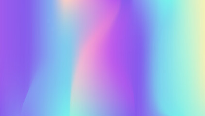 Holographic Gradient. Rainbow Flyer. Blur Banner. Hologram Texture. Soft Spectrum Template. Blue Metal Background. Modern Cover. Abstract Texture. Pink Holographic Gradient