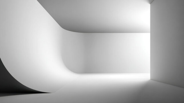 Elevated artistic expression captured within a seamless white cyclorama studio space designed for creativity and innovative visual storytelling