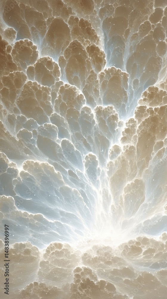 Poster Exploring the Intricate Details of an Atomic Implosion in Macro View