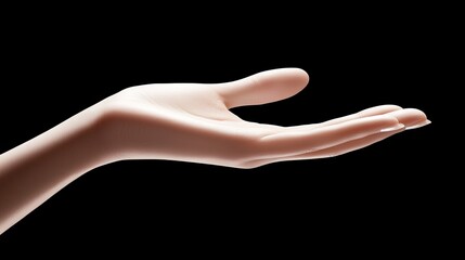 A Pale Hand Open in a Giving Gesture