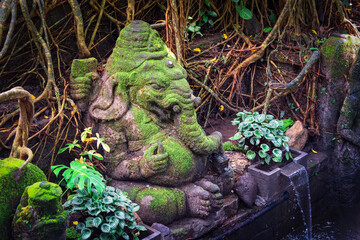 statue of elephant god