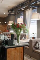 Restaurant Space with Cozy Seating Area