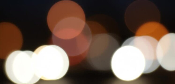 Bokeh bright lights