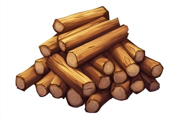 Stack of firewood