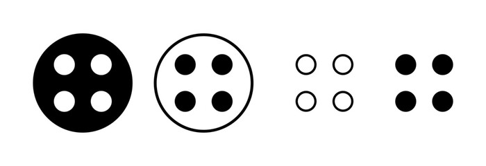 Menu icon logo design. web menu sign and symbol. hamburger menu symbol