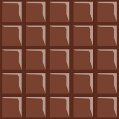 chocolate seamless pattern sweet texture. Chocolate Bar Seamless Background Pattern.