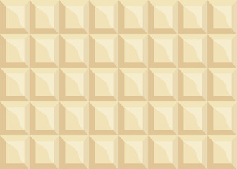 White Chocolate Bar Seamless Background Pattern. chocolate seamless pattern sweet texture.