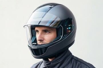 Smart Helmet with Heads-Up Display (HUD) Interface
