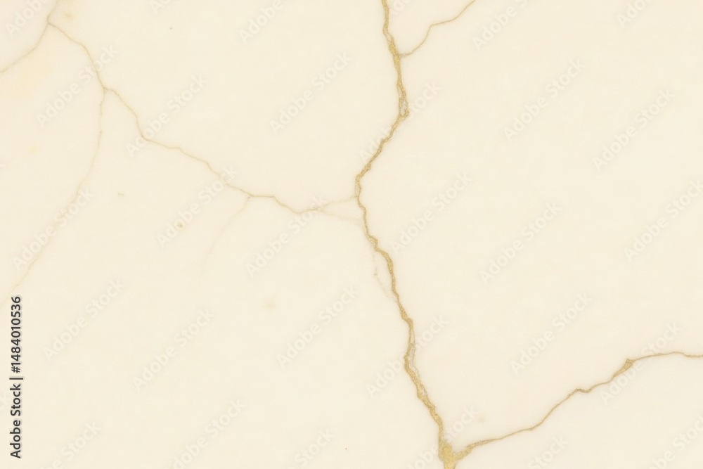 Poster marble texture with subtle cracks in light cream color