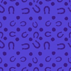 Christmas animals seamless horse pattern for wrapping paper and fabrics