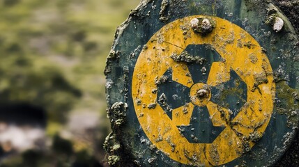Hazardous materials warning sign