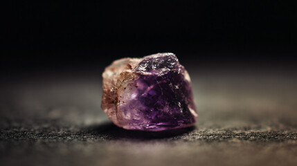 Amethyst Gemstone Nature: Shiny Purple Crystal Rocks Minerals Rough Cut Macro Natural Texture Beauty Luxury Artisan Collection Sparkle Gem Polished Rare Luminous Decorative Geological Artifact