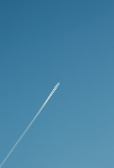 airplane in the sky