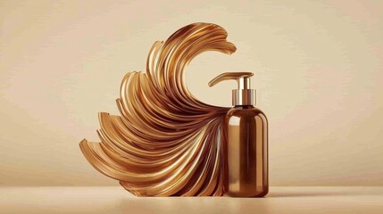 Naklejka premium Effective Solutions for Damaged Hair Repair