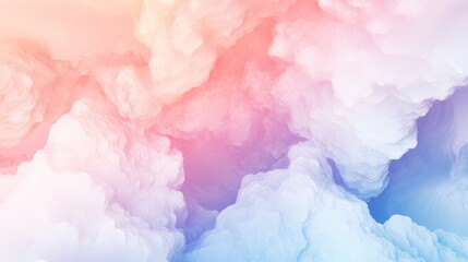 Fototapeta premium Abstract clouds. Modern futuristic pattern marble translucent colors texture.. Multicolor dynamic background