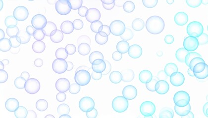 Abstract Pastel Bubble Background Design