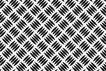 Minimalist black diamond stripe pattern on white. Symmetrical, geometric design with elongated, overlapping stripes. Clean, industrial aesthetic, uniform spacing.