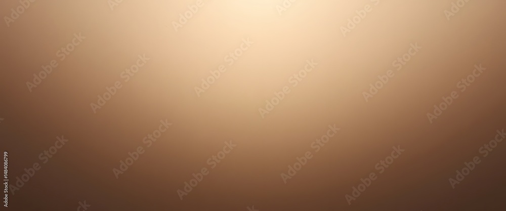 Poster Soft Beige To Brown Gradient Texture Creates A Warm Background. Elegant, Smooth Color Transition For Artistic Use. Subtle Glowing Effect. Suitable For Sophisticated Designs.