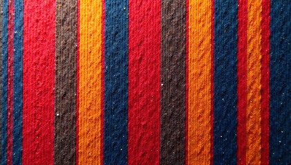 Striped fabric with repeating lines, woven textile, vertical, lines, close-up