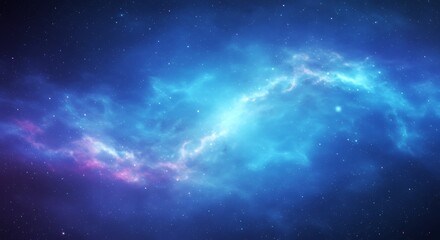 Celestial Nebula: A 3D Render of Cosmic Beauty