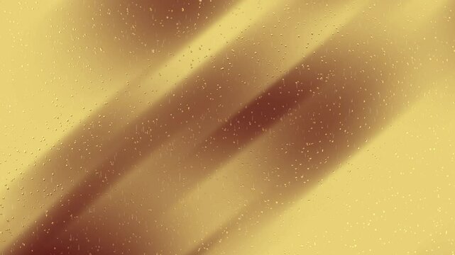 Gold gradient rain falls on water droplets background. Suitable for luxury, fashion, beauty, and abstract design projects needing elegant textures
